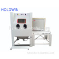 High quality mould sandblaster with cart-turntable